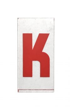 Seeburg OEM Single Letters (“AY Red’ style)